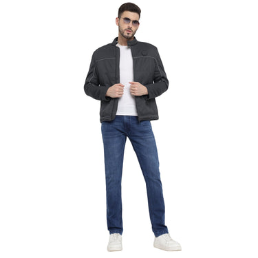 Red Chief Dark Gray Jacket for Men O8310056 F801