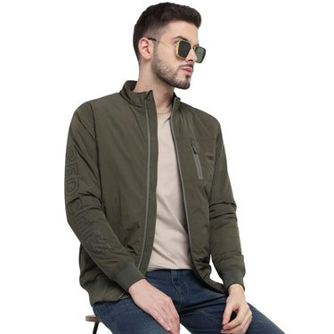 Red Chief Olive Jacket for Men O8310057 124