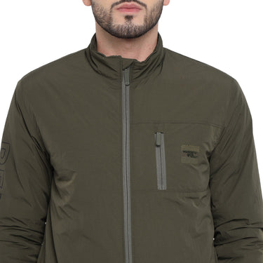 Red Chief Olive Jacket for Men O8310057 124