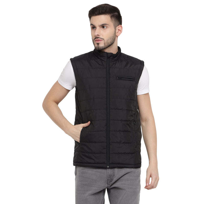 Red Chief Black Jacket for Men O8310060 001