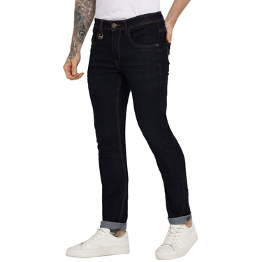RED CHIEF Darl Blue Cotton Poly Lycra Jeans for Men O-8560161 206