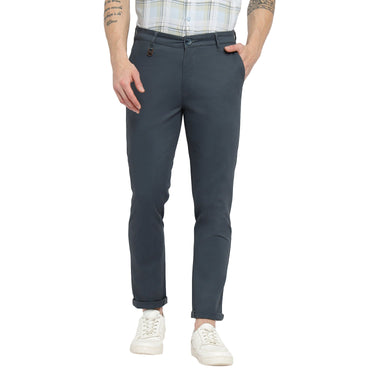 Red Chief Navy Trouser for Men OT8560059 156