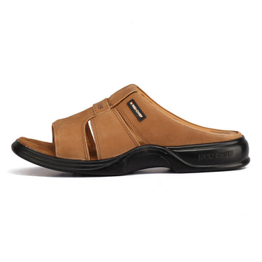 Red Chief Rust Leather Formal Slipper For Men Rc0216 022