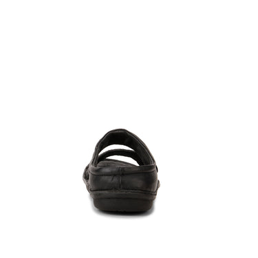 Red Chief Black Slipper for Men RCA-248 001