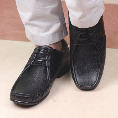 Red Chief Black Formal Shoes for Men RC10052 001