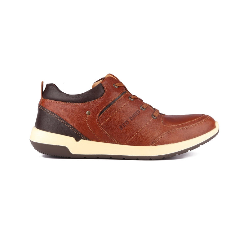 Red Chief Tan Derby for Men RC1155 006