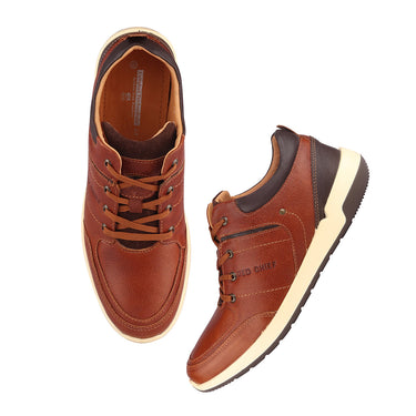 Red Chief Tan Derby for Men RC1155 006