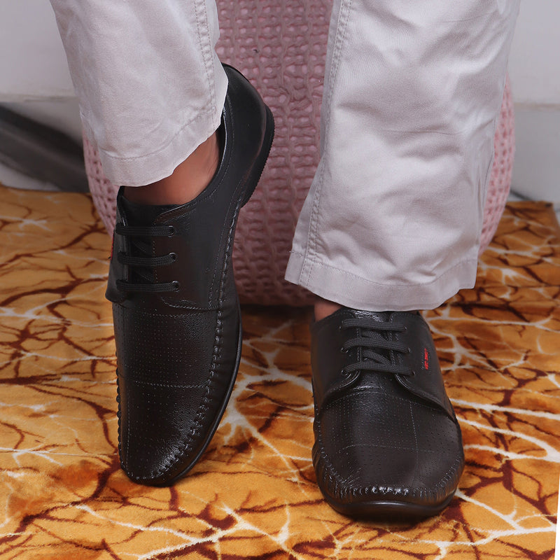Red Chief Black Formal Shoes for Men RC1340A 001