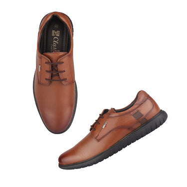 Red Chief Tan Derby for Men RC1805 006