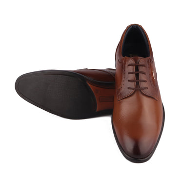 Red Chief Tan Derby for Men RC1946 006