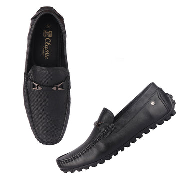 Red Chief Black Loafer for Men RC1960 001