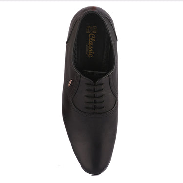 Red Chief Black Derby for Men RC1990 001