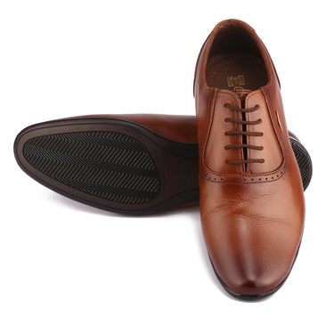 Red Chief Tan Derby for Men RC1990 006