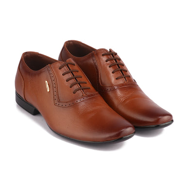 Red Chief Tan Derby for Men RC1990 006