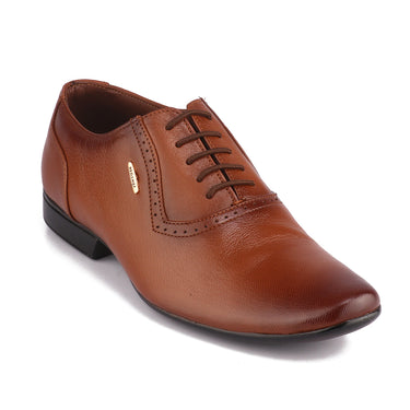 Red Chief Tan Formal Oxford Shoes for Men RC1990 006