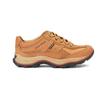 Red Chief Genuine Leather Low Ankle Lace Up Casual Fit Shoes For Men |RC2020 022