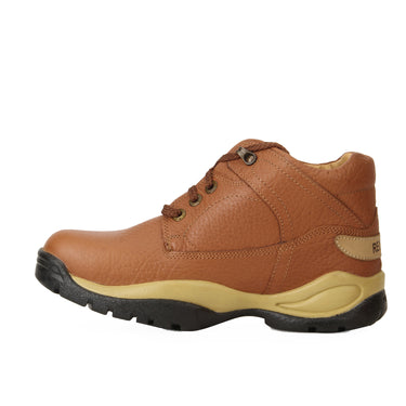 Red Chief RC2055-D 107 Men's Genuine Leather Mid-Ankle Casual Shoes – Elephant Tan Color