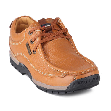 Red Chief Genuine Leather Low Ankle Lace Up Casual Shoes For Men |RC2104 107
