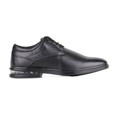 Red Chief Leather Low Ankle Lace Up Black Formal Shoes For Men |RC2112 001