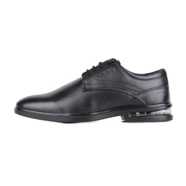 Red Chief Leather Low Ankle Lace Up Black Formal Shoes For Men |RC2112 001