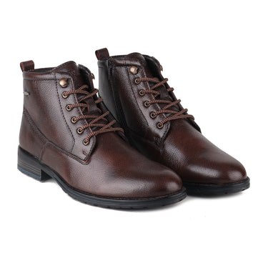 Red Chief Brown Color With High Ankle Leather Casual Boot for Men| RC2262 003