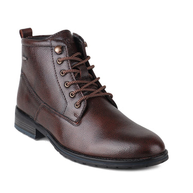 Red Chief Brown Color With High Ankle Leather Casual Boot for Men| RC2262 003