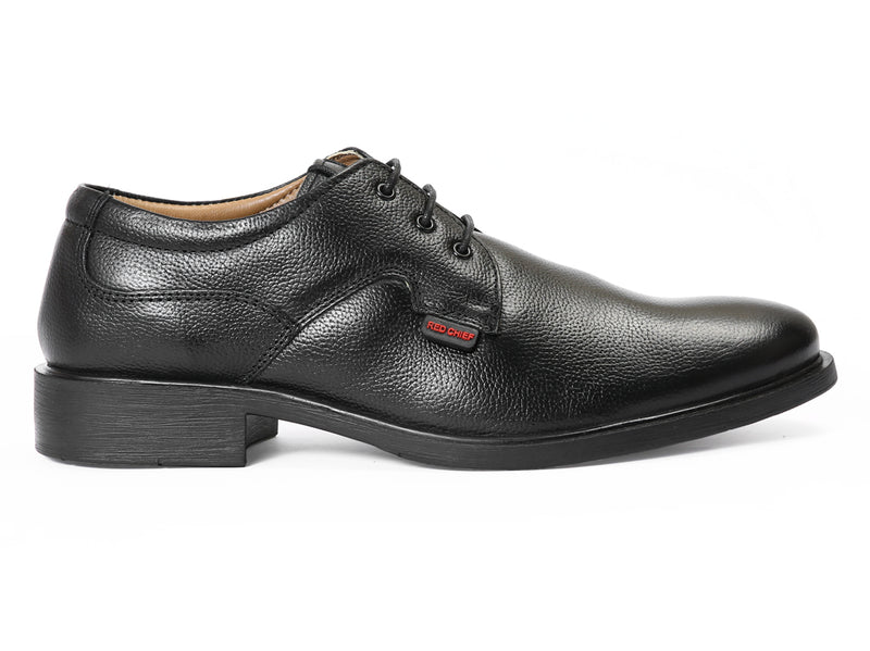 Red Chief Black Formal Derby shoes for Men RCN2282 001