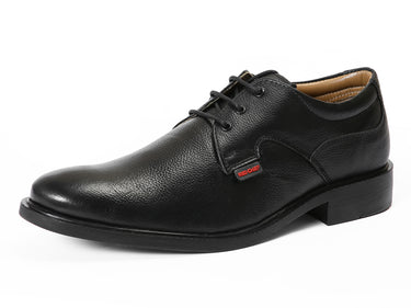 RED CHIEF Black Leather Formal Shoes for Men RCN2282 001
