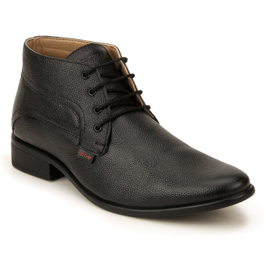 Red Chief Black formal Derby shoes for Men RCN2381 001