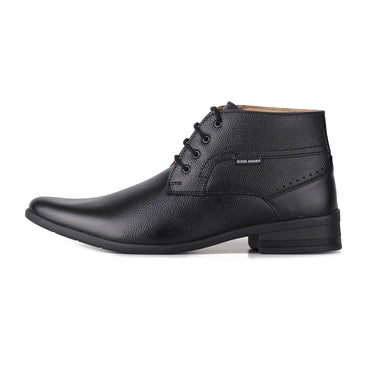 Red Chief Black Formal Shoes for Men RC2381FS 001
