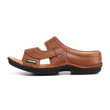 Red Chief Tan Slipper for Men RC248N 006