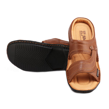 Red Chief Tan Slipper for Men RC248N 006