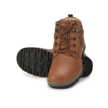 RED CHIEF Elephant Tan Leather Casual Shoes for Men RC2501 107