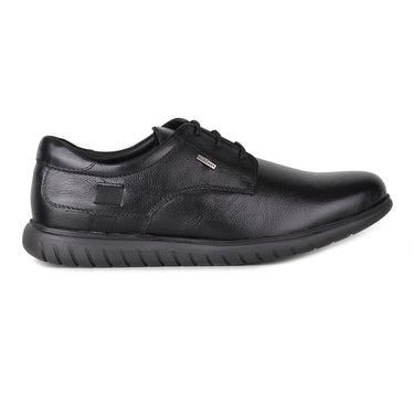 RED CHIEF Black Leather Casual Shoes for Men RC25021 001