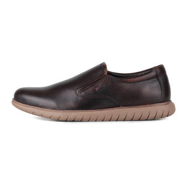 RED CHIEF Brown Leather Casual Shoes for Men RC25025 003