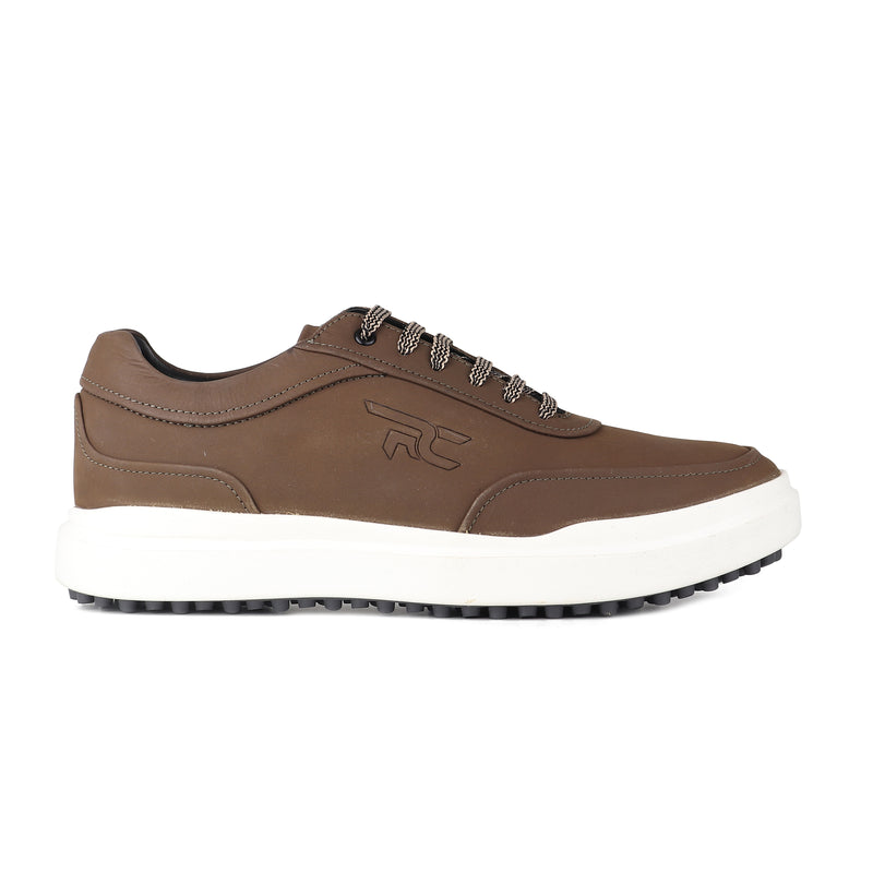 RED CHIEF Olive Leather Casual Shoes for Men RC2559 124