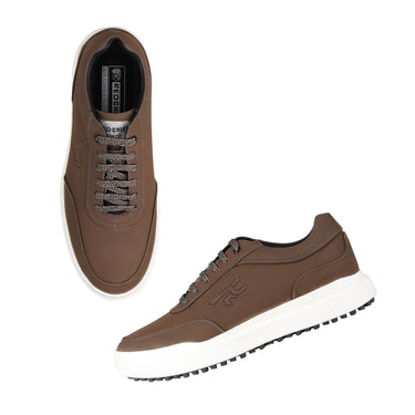 RED CHIEF Olive Leather Casual Shoes for Men RC2559 124