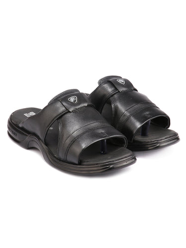 Red Chief Comfortable Leather Slipper For Men | RC331 001