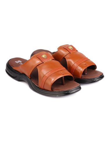 Red Chief Brown Slipper for Men RC331 003