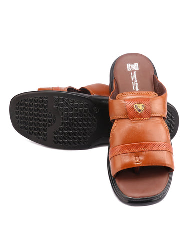 Red Chief Brown Slipper for Men RC331 003
