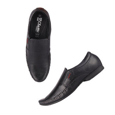 Red Chief Black Formal Shoes for Men RC3420 001