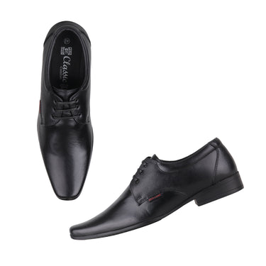 Red Chief Black Formal Shoes for Men RC3438 001