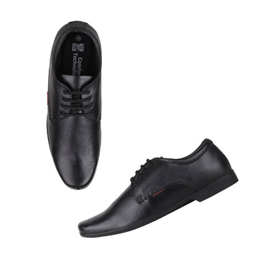 Red Chief Black Formal Shoes for Men RC3455 001