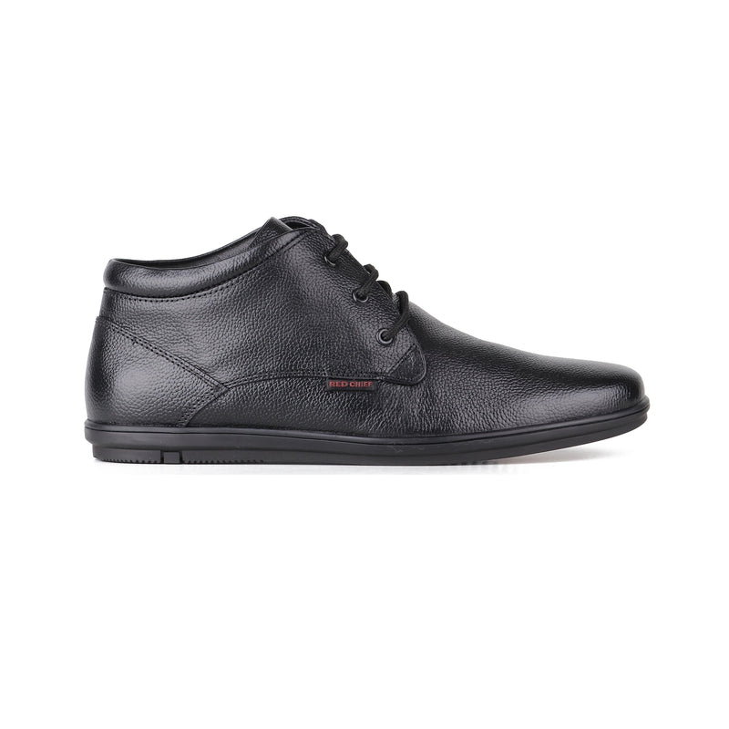 Red Chief Black Formal Shoes for Men RC3467 001
