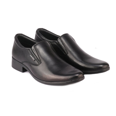 Red Chief Black Color Formal Leather Shoes with Low Ankle for Men | RC3497 001