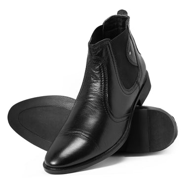 Red Chief Black Formal Shoes for Men RC3498 001