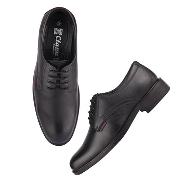 Red Chief Black Formal Shoes for Men RC3501 001