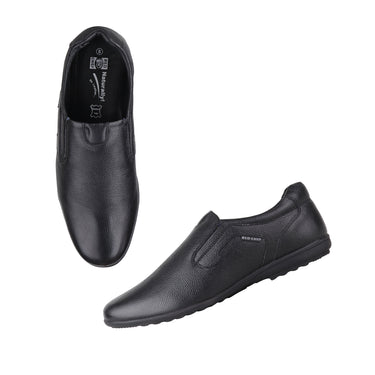Red Chief Black Formal Shoes for Men RC3512 001