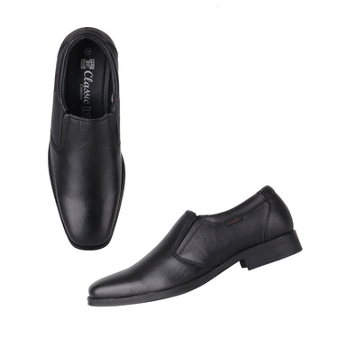 Red Chief Black Formal Shoes for Men RC3526 001
