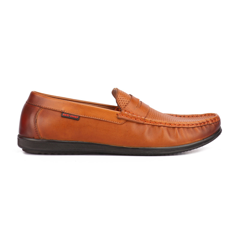 RED CHIEF Tan Leather Formal Shoes for Men RC3615 006